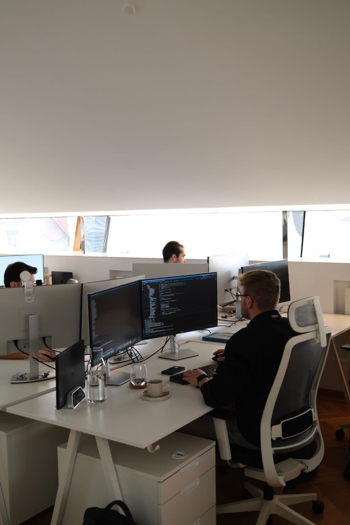 Arbeitsplätze im Büro