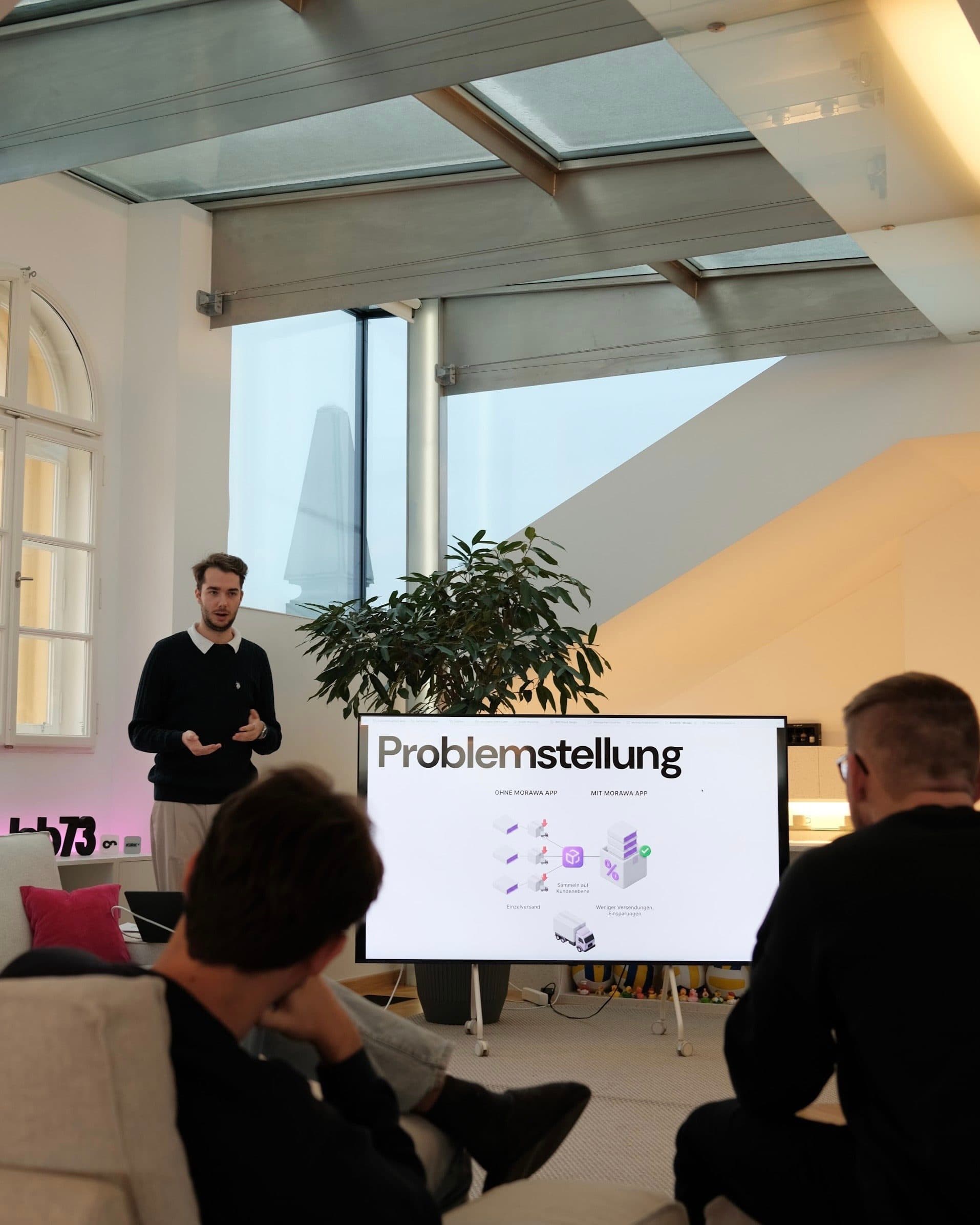 Meeting in der Glasbox