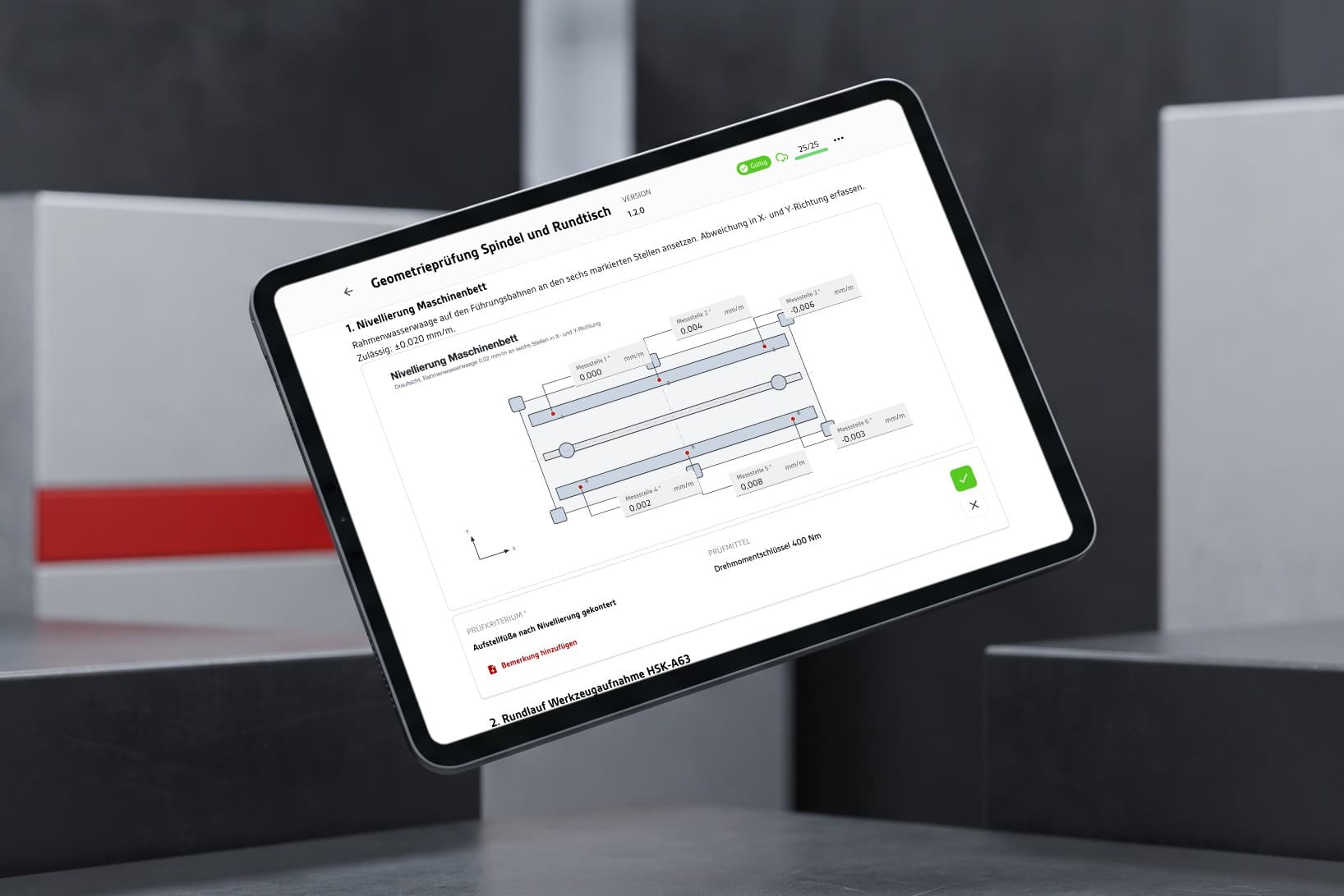 FILL GmbH: Digitaler Maschinenordner für die Prüfprotokolle der FILL-Anlagen. Vorlagen mit Freigabe-Workflow, gemeinsames Ausfüllen am Tablet in Echtzeit, PDF-Archiv in der Storage Cloud. On-premise bei FILL.
