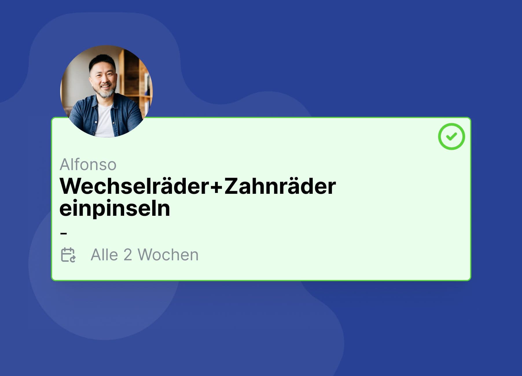 Teufelberger WORP-Tafel – Aufgabenübersicht